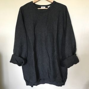 Long “dad” sweater